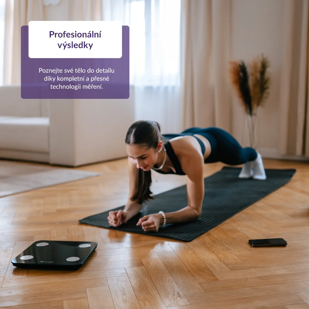 Truelife FitScale W1 osobní váha black