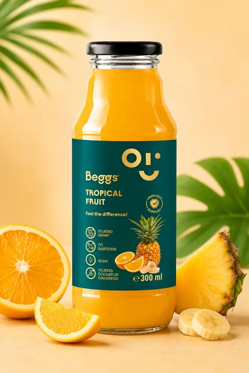 Beggs Tropické ovoce nápoj 300 ml