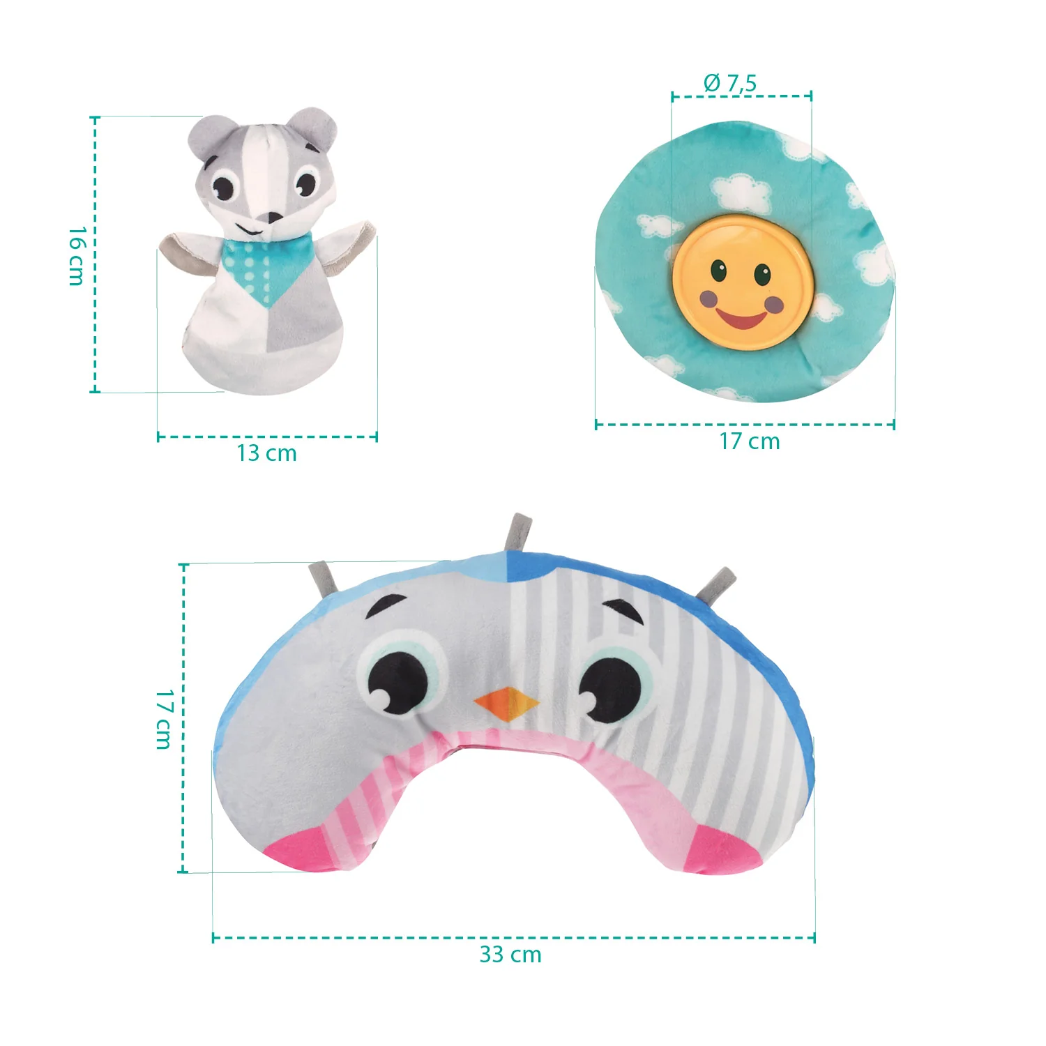 Zopa Hrací deka 3D, Forest Pink 2