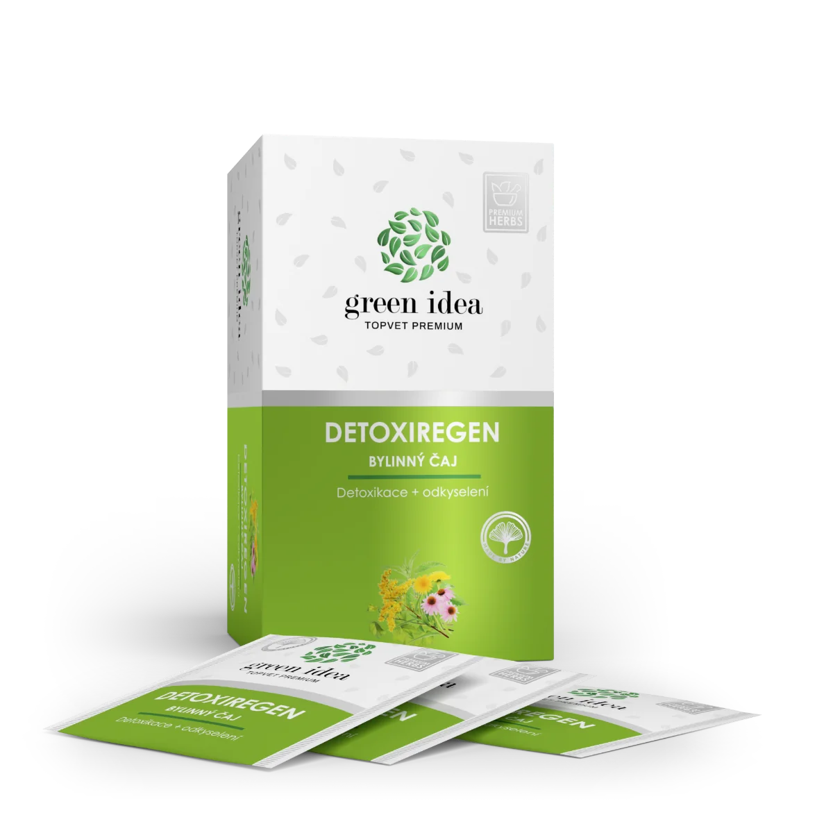 Green idea Detoxiregen bylinný čaj 20x1,5 g