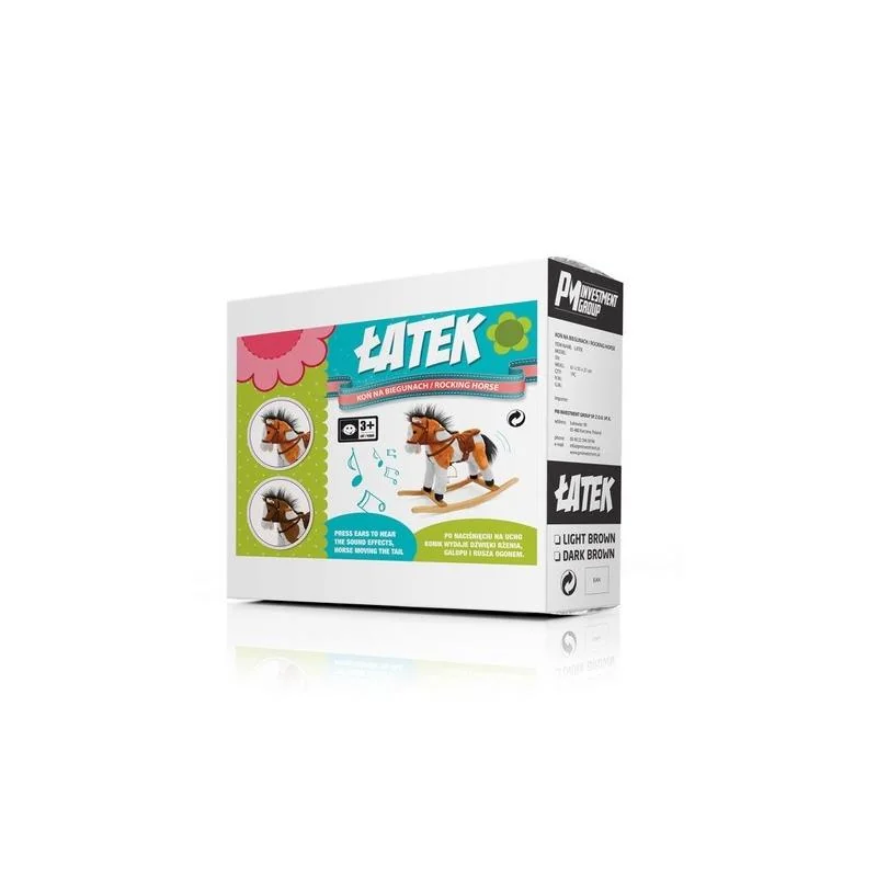 Milly Mally Houpací kůň Latek Dark Brown
