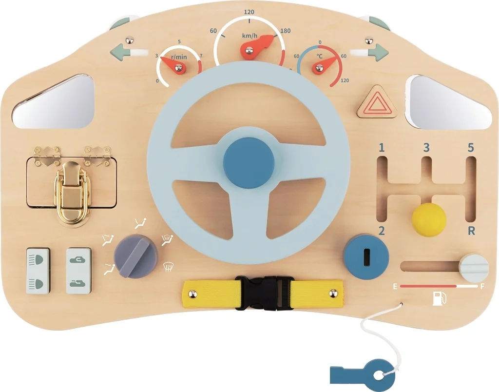 2Kids Toys Montessori Activity board Auto Deska s volantem