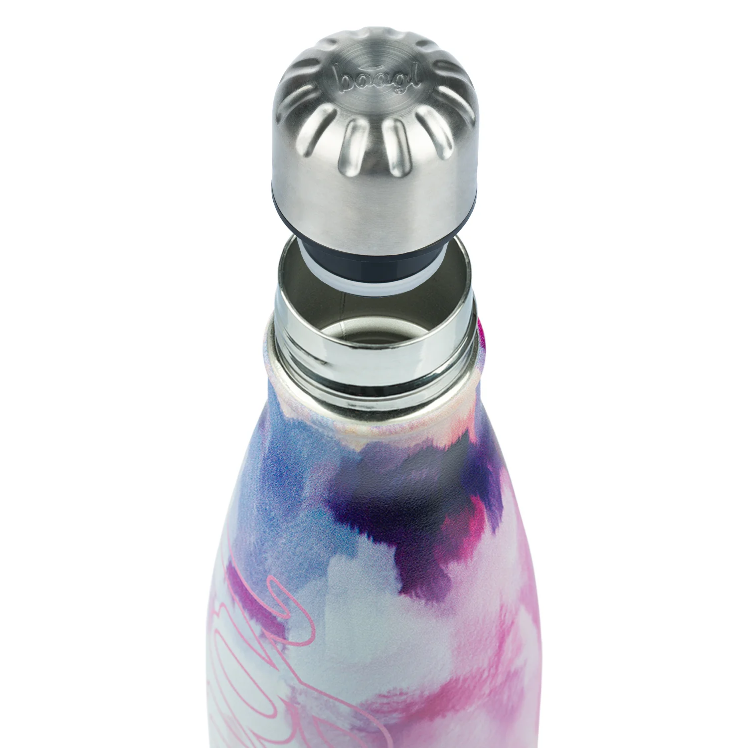 Baagl Termoláhev s kovovým víčkem Painting, 500 ml