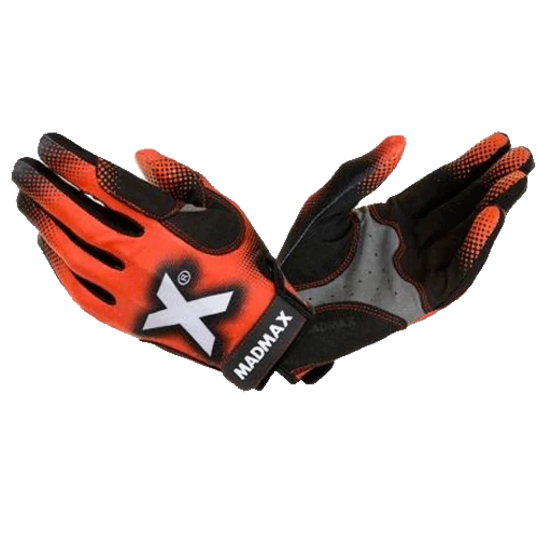 MadMax Rukavice Crossfit MXG101 červené - XL
