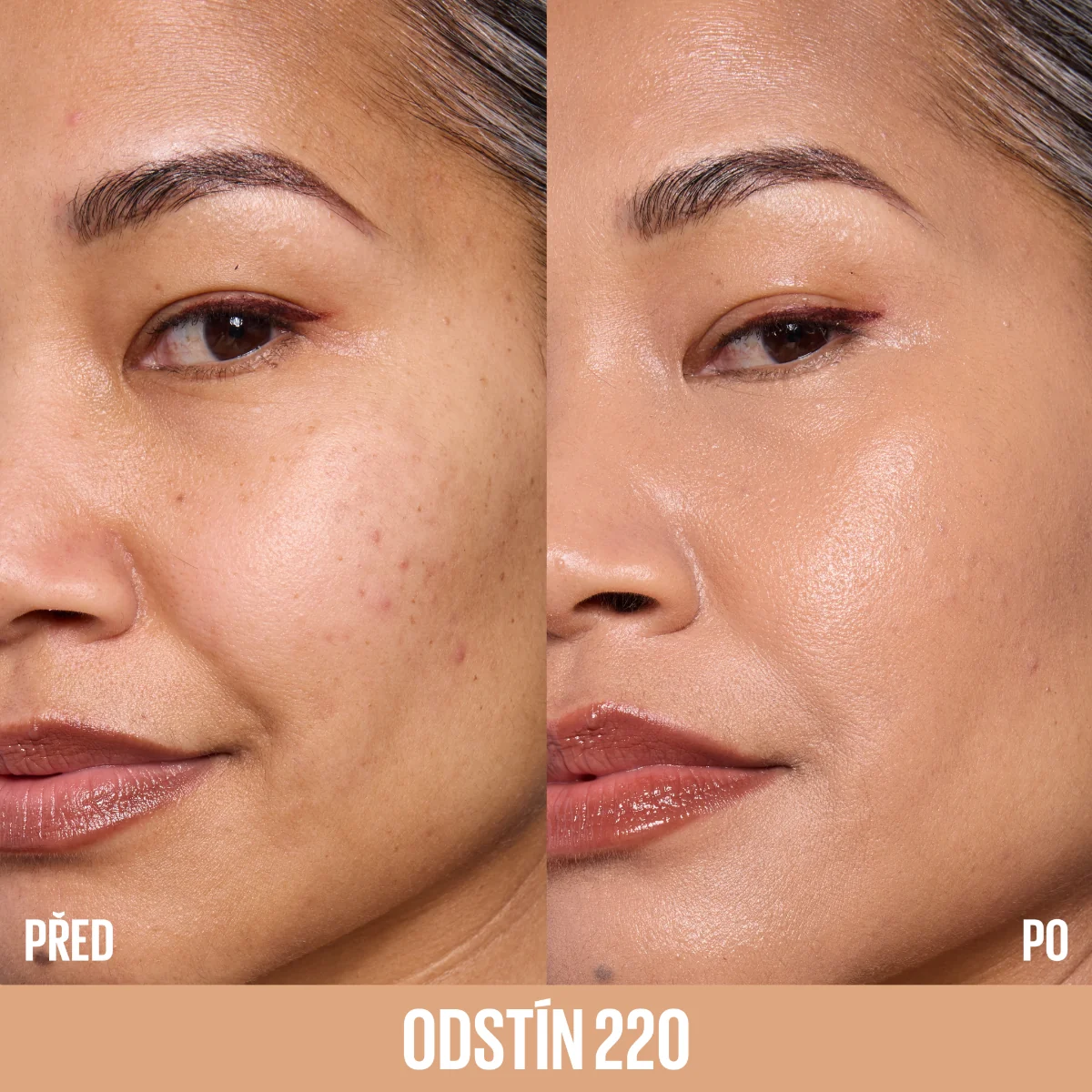 Maybelline Lifter Foundation odstín 220 rozjasňující make-up 30 ml