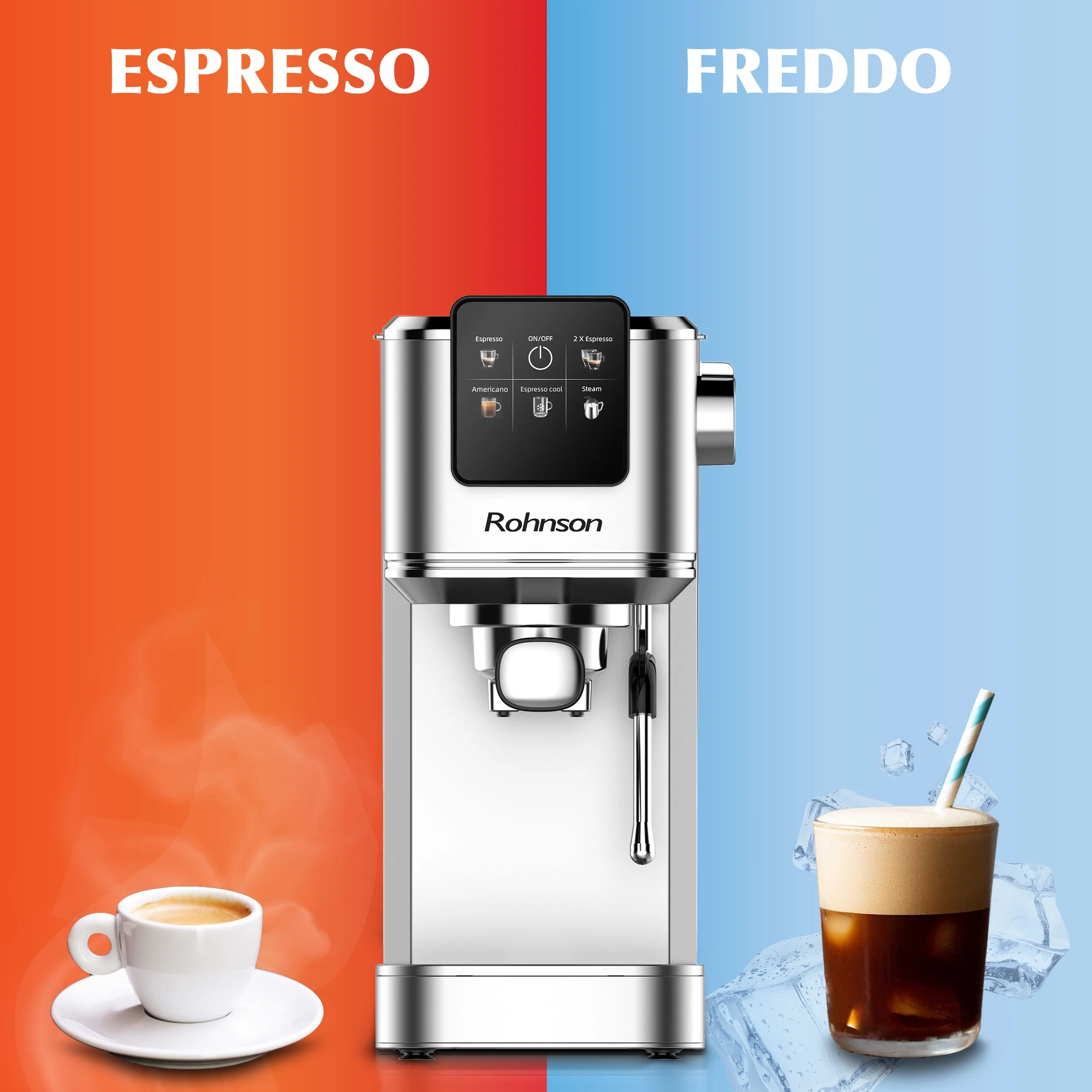 Rohnson Espresso Hot & Cold R-98016