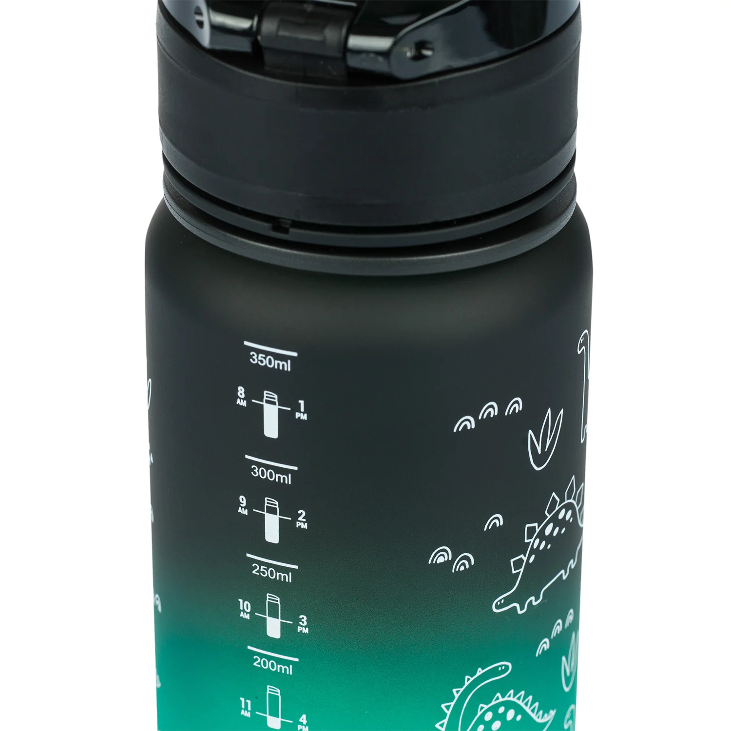 Baagl Tritanová láhev na pití Gradient Dino, 350 ml