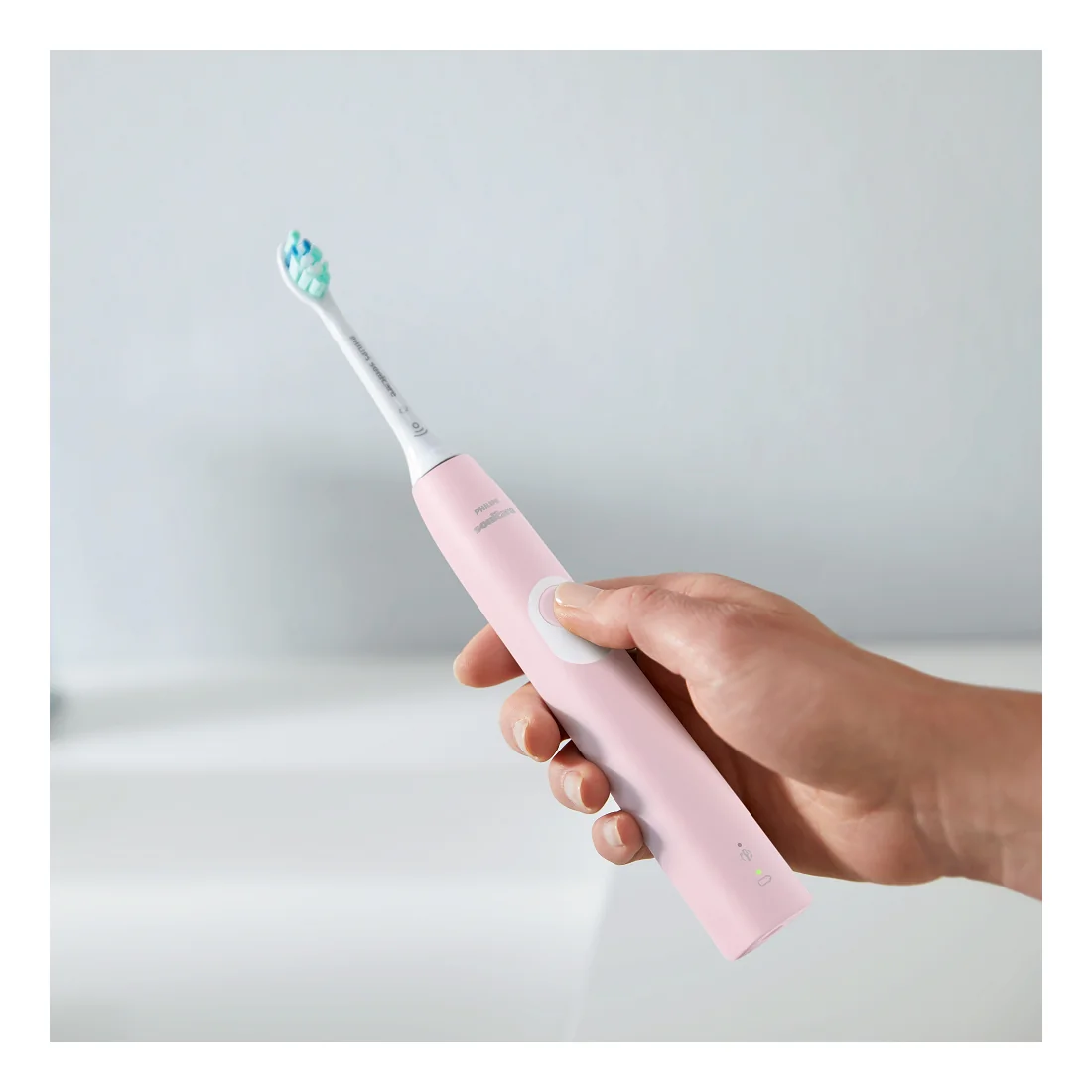 Philips Sonicare ProtectiveClean 4300 HX6806/04 Plaque Defence sonický zubní kartáček růžový