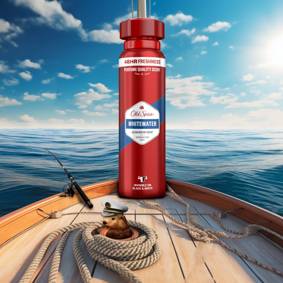 Old Spice Whitewater Pánský deodorant ve spreji 2x150 ml