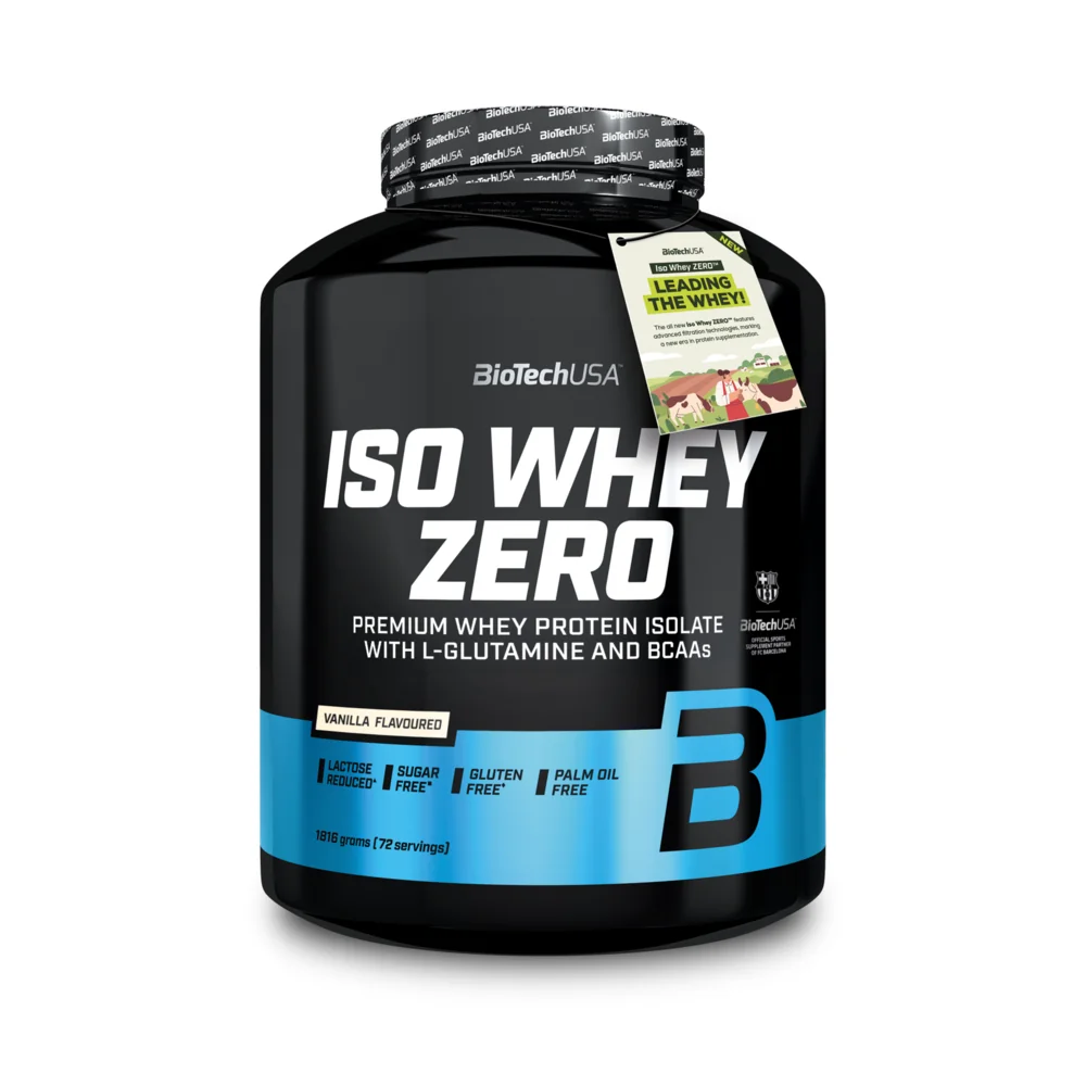 BioTech USA Iso Whey Zero 1816 g vanilka