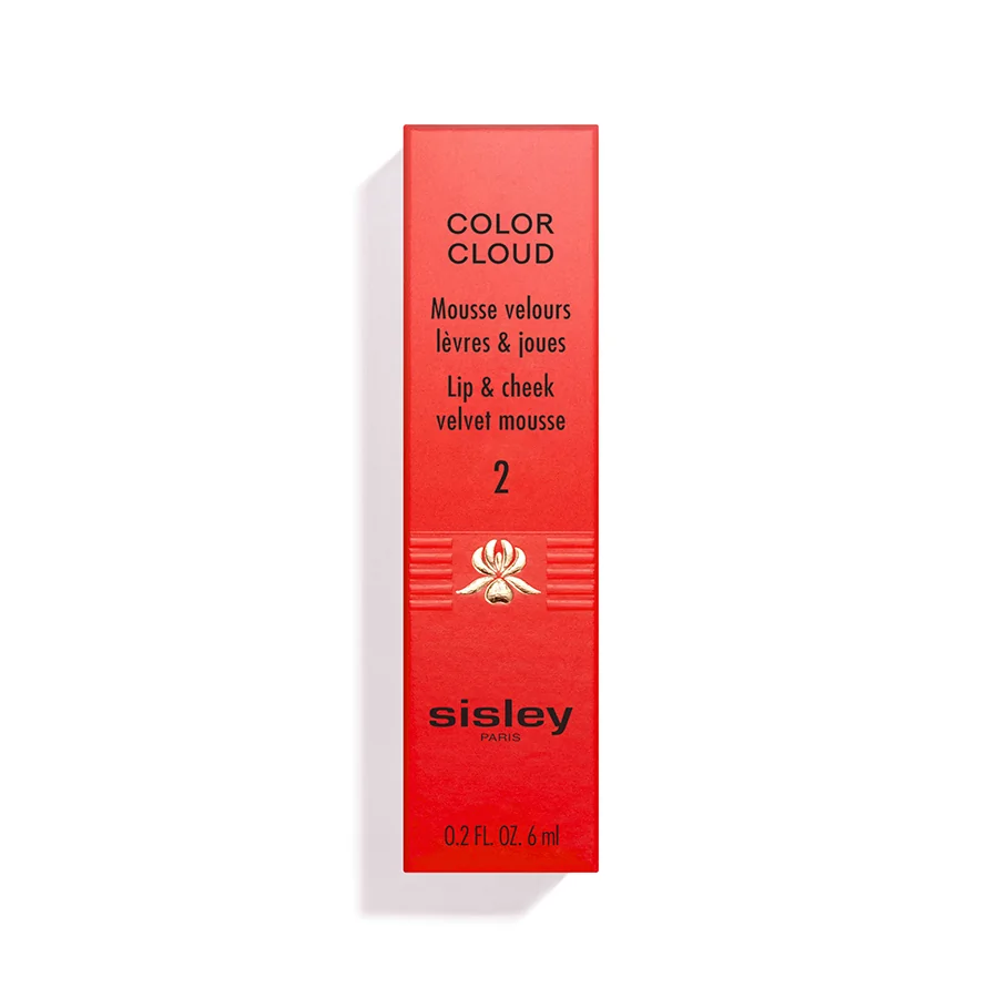 Sisley Color Cloud 2 Rosy sametová pěna na rty a tváře 6,5 ml