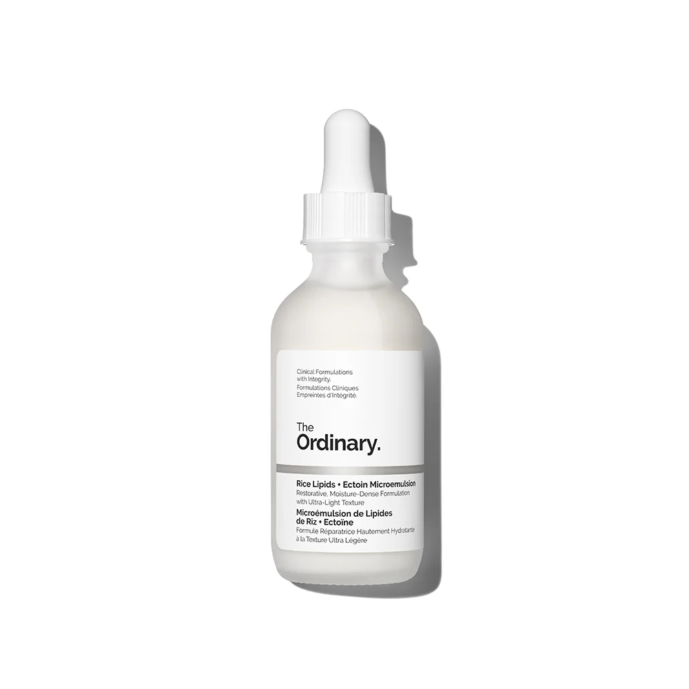The Ordinary Rice Lipids Ectoin Microemulsion hydratační emulze 60 ml