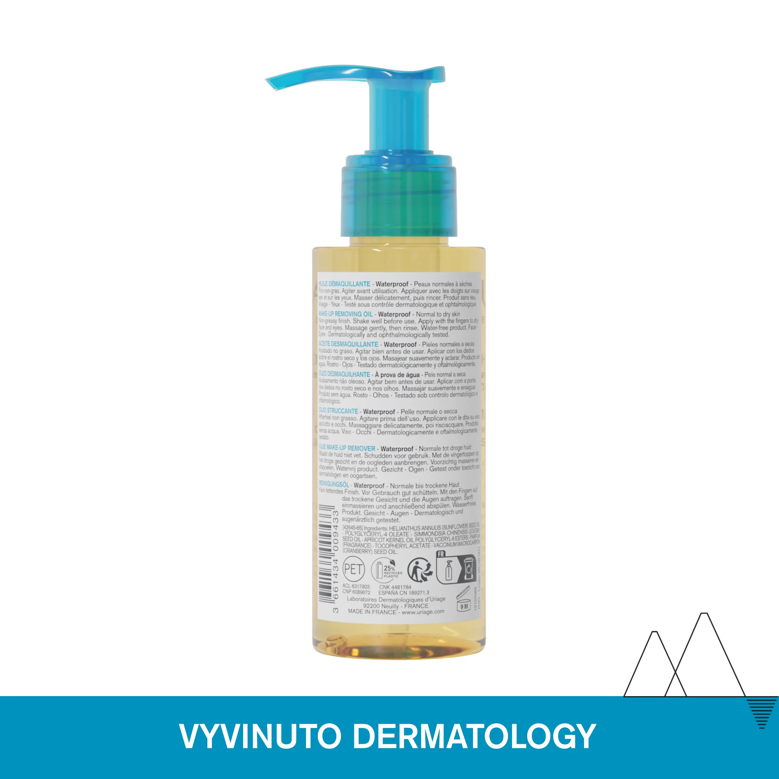Uriage Odličovací olej 100 ml