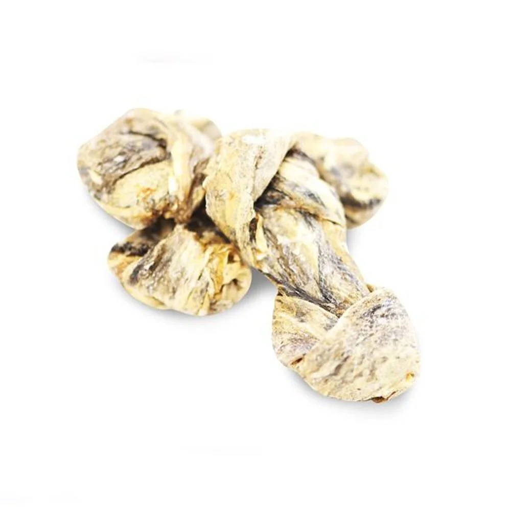 Fish4Dogs Pamlsky pro psy DENTAL SEA mořská ryba - uzlíky 500 g