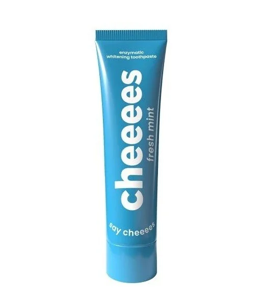 Cheeees Enzymatická bělicí zubní pasta Fresh Mint 60 g