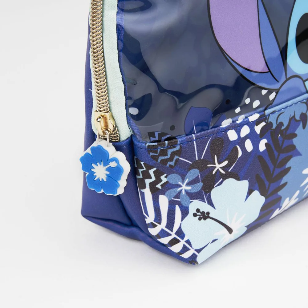Cerdá Kosmetická taštička Stitch 1 ks tmavě modrá