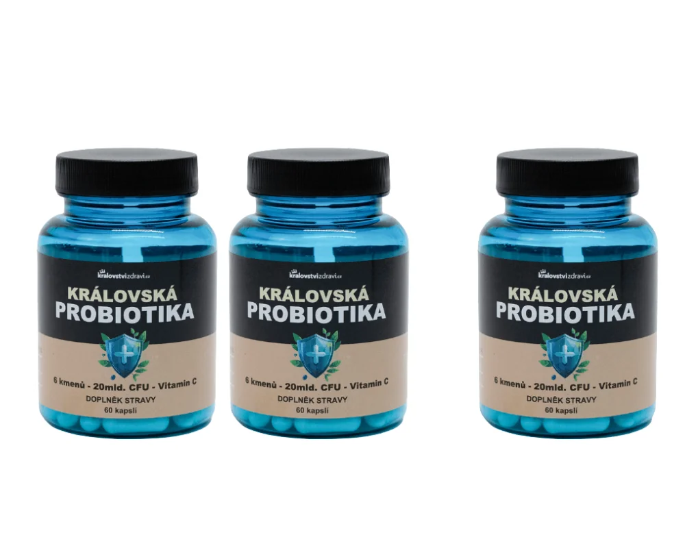 Království zdraví 2+1 Královská Probiotika komplex laktobacilů a bifidobakterií