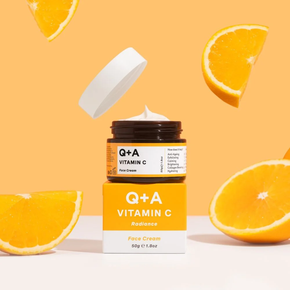 Q+A Rozjasňující pleťový krém s vitamínem C 50 g