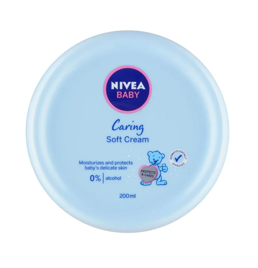 Nivea baby Soft Hydratační krém na obličej a tělo 200 ml