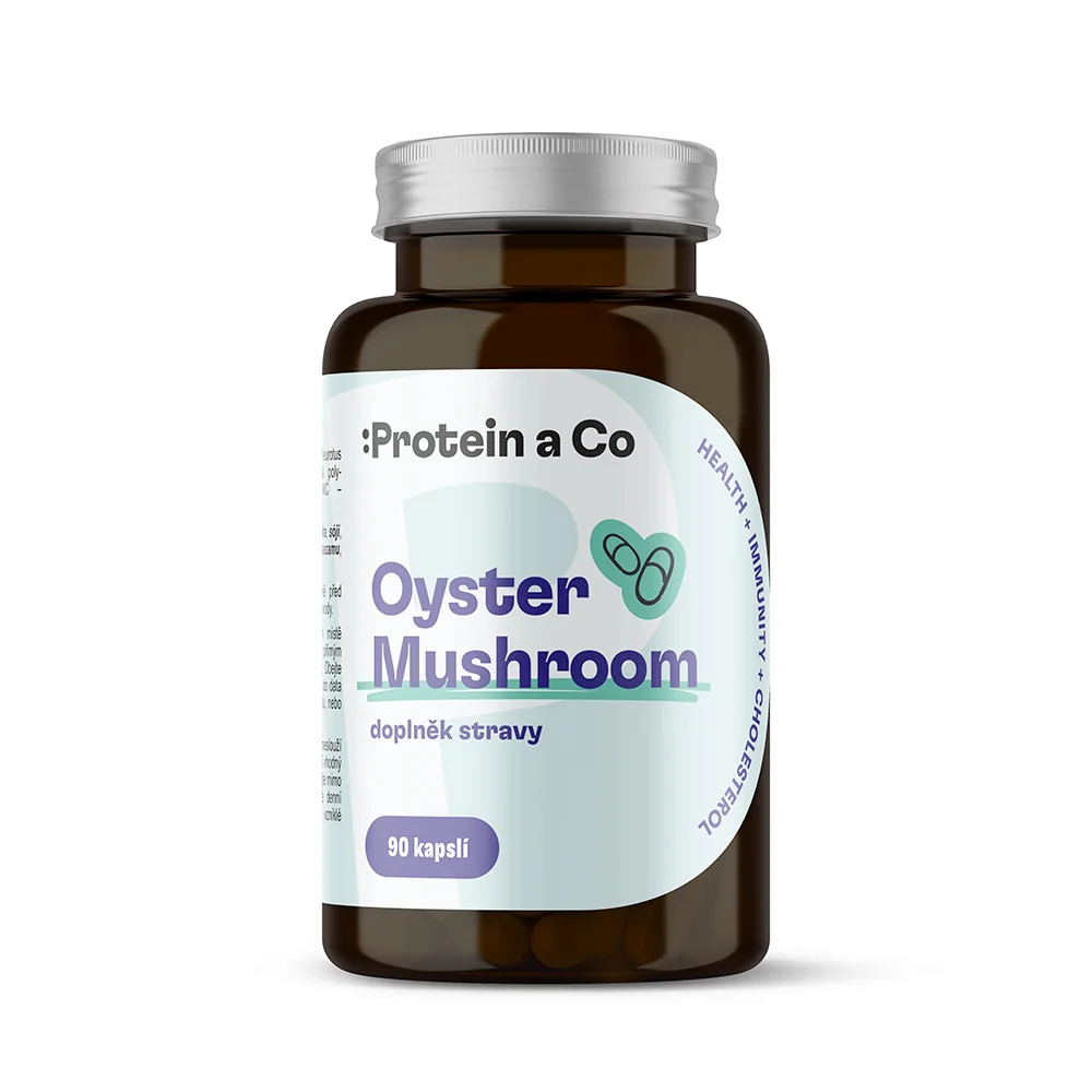 Protein a Co Hlíva ústřičná – 90 kapslí