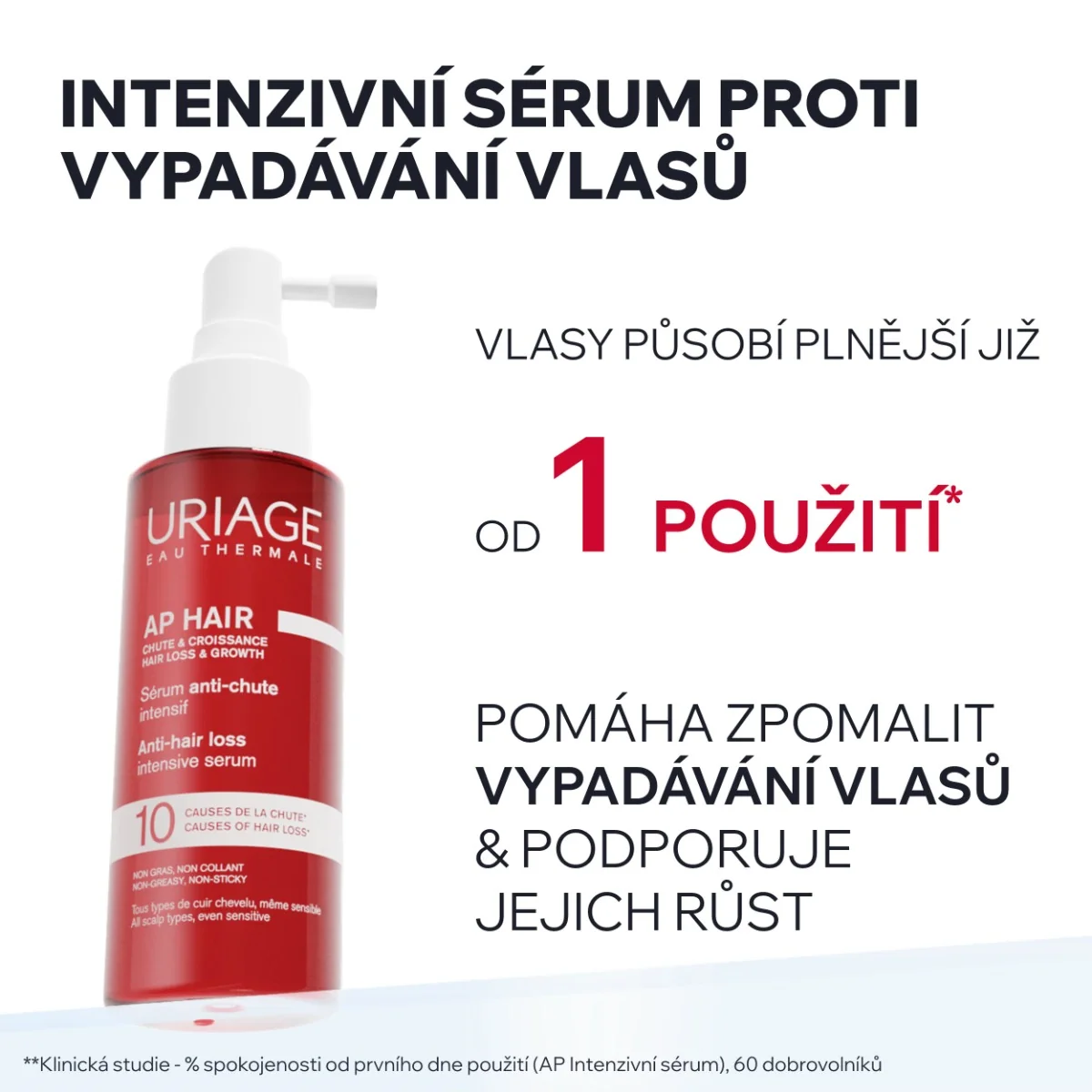 Uriage AP Hair Intenzivní sérum proti padání vlasů 100 ml