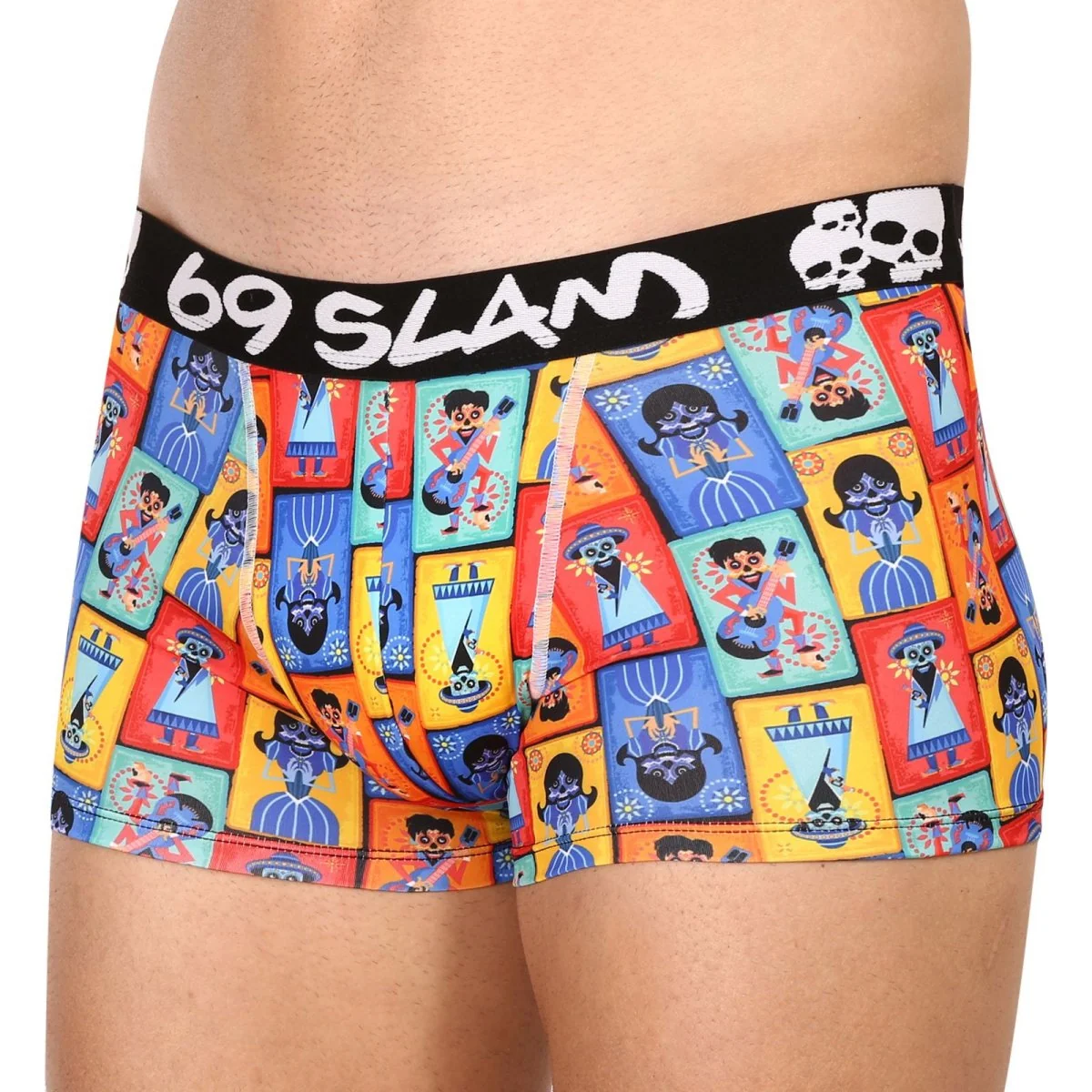 69SLAM Pánské boxerky hip mex card mason (MSYMAD-PO) M