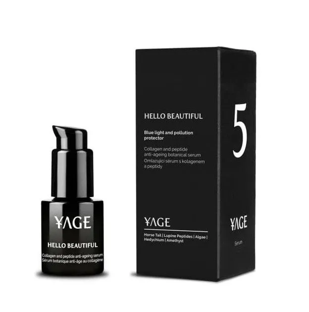 YAGE Hello Beautiful liftingové sérum s kolagenem a peptidy 30 ml