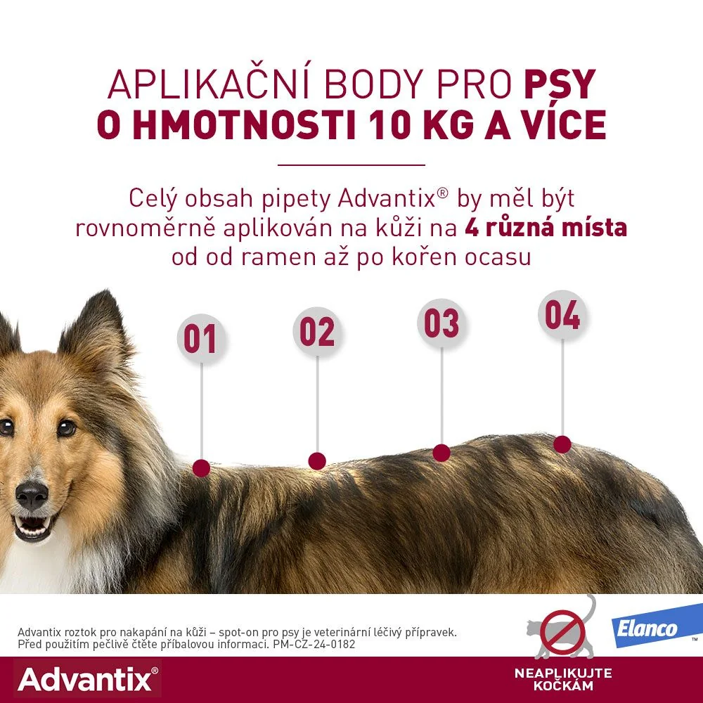 Advantix pro psy od 25 do 40 kg spot-on 1x4 ml