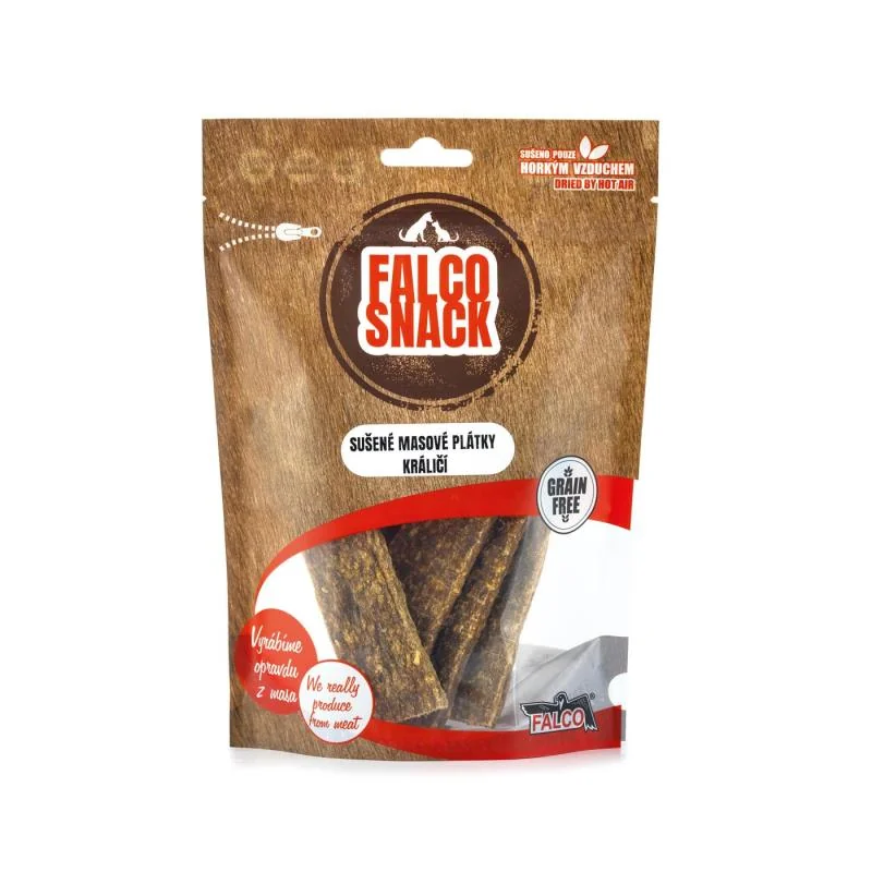 Sokol Falco Sušené masové plátky králičí 90g