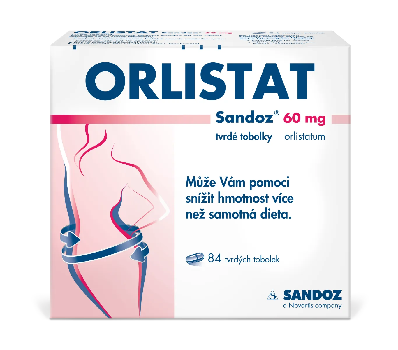 Orlistat Sandoz 60 mg 84 tobolek