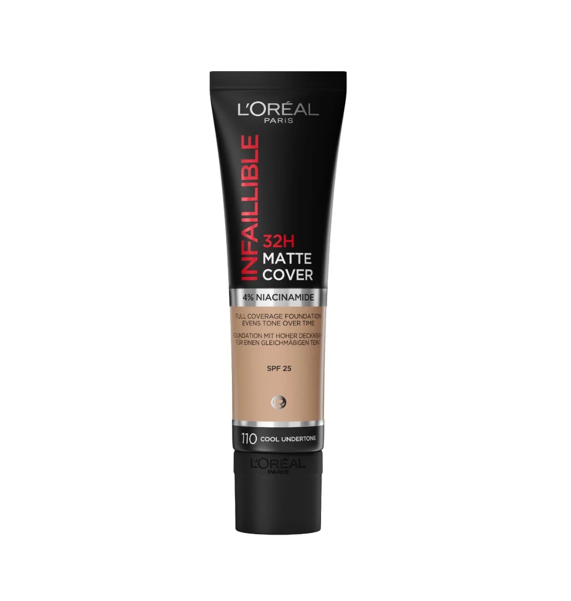Loréal Paris Infaillible 32H Matte Cover odstín 110 dlouhotrvající make-up 30 ml