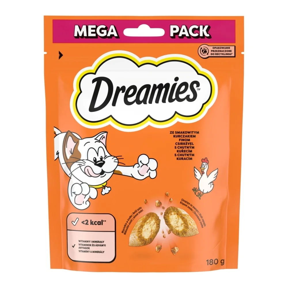 Dreamies Classic pochoutka s kuřecím 180 g