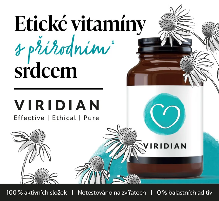 Etické vitaiminy s přírodním srdcem. Viridian