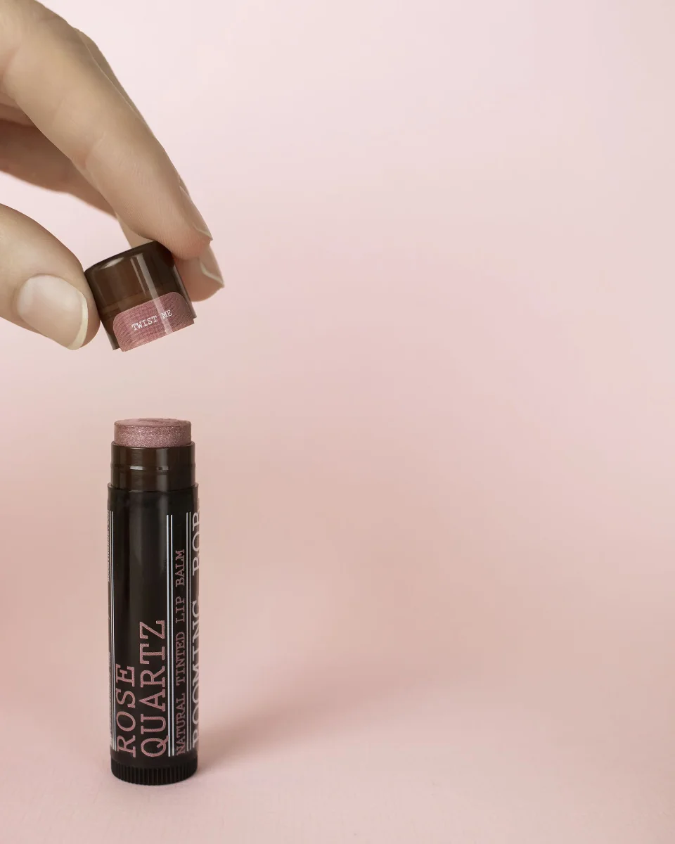 Booming Bob Balzám na rty Rose Quartz 4,25 g