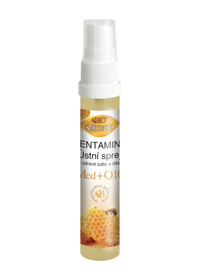 BIO BIONE Dentamint ústní sprej Med+Q10 27 ml