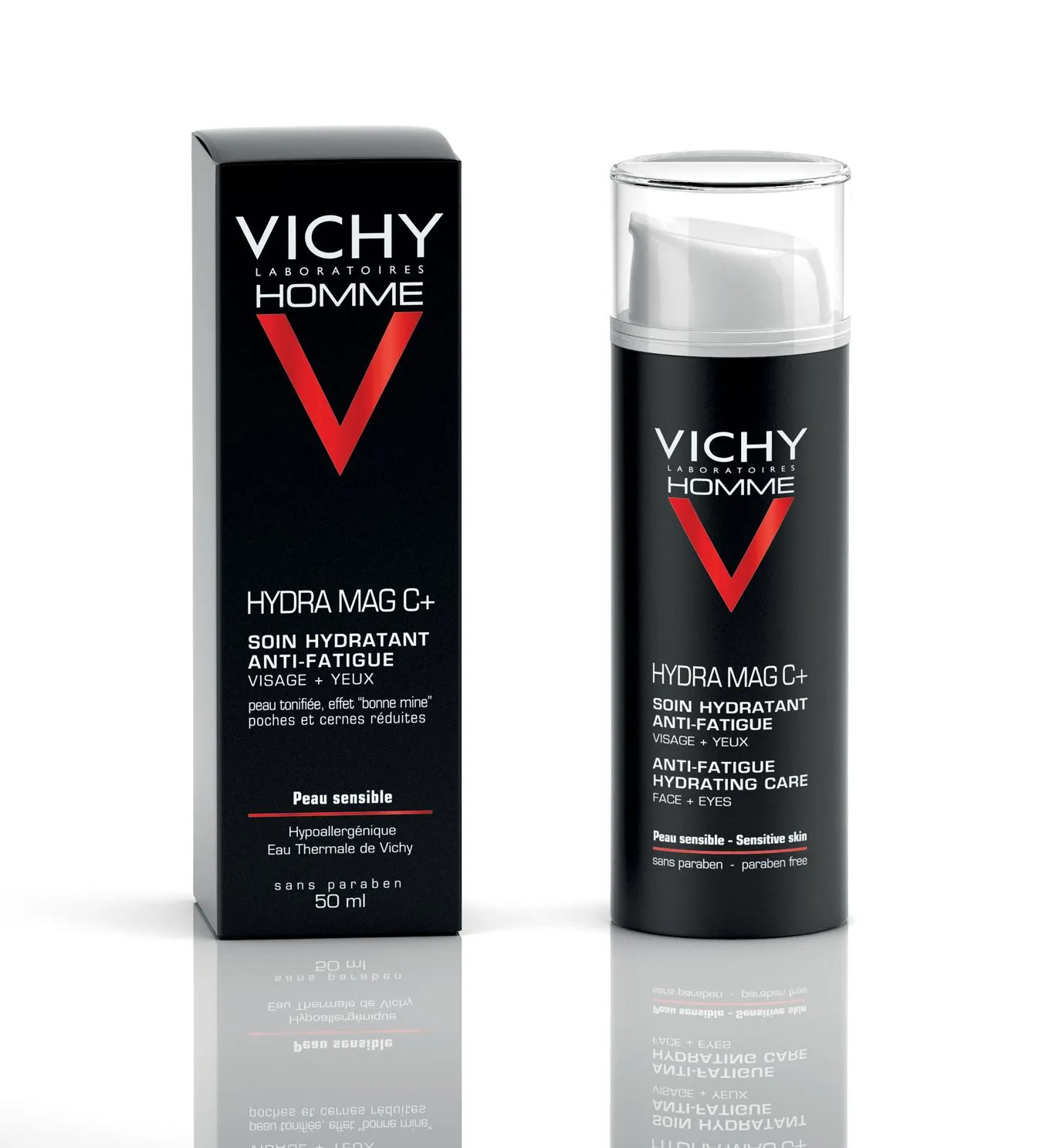 Vichy Homme Hydra Mag C+ Hydratační péče proti známkám únavy 50 ml