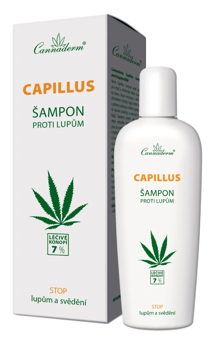 Cannaderm Šampon proti lupům 150 ml