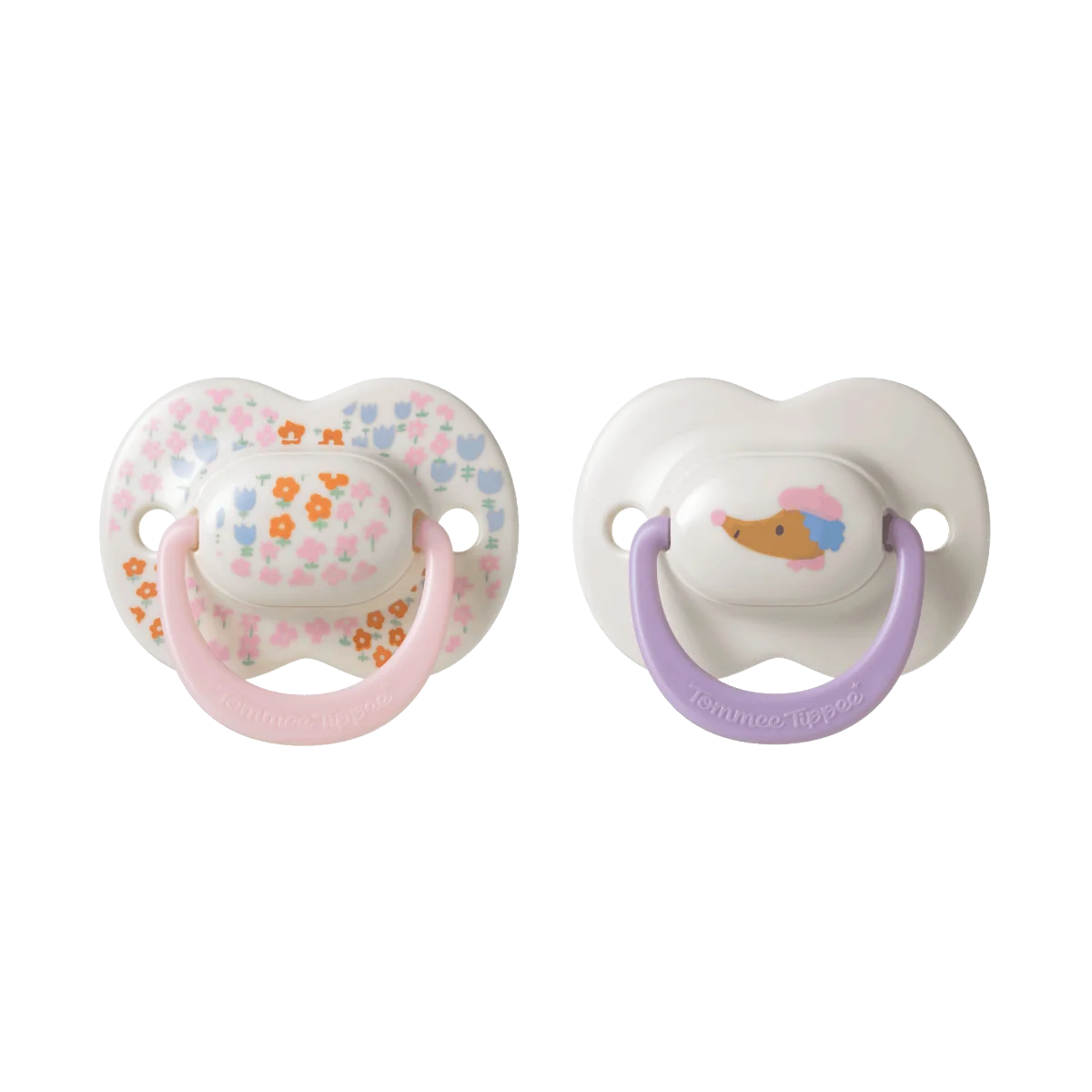 Tommee Tippee Silikonový dudlík Ultimate Fit Deco Girl 6-18m 2 ks více barevných variant
