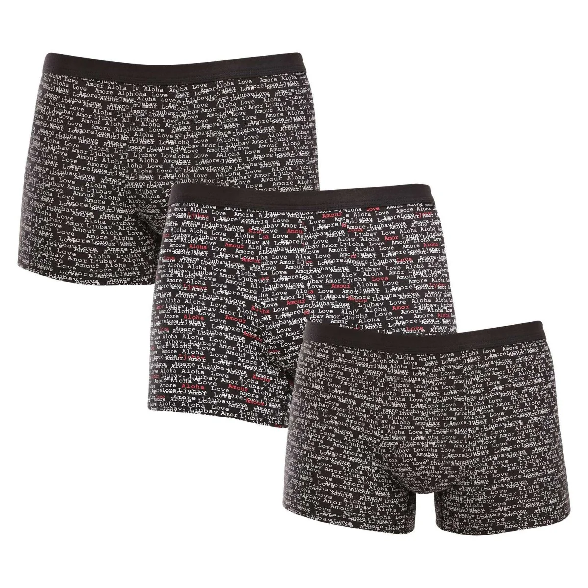 Andrie 3PACK pánské boxerky vícebarevné (PS 5800) L 