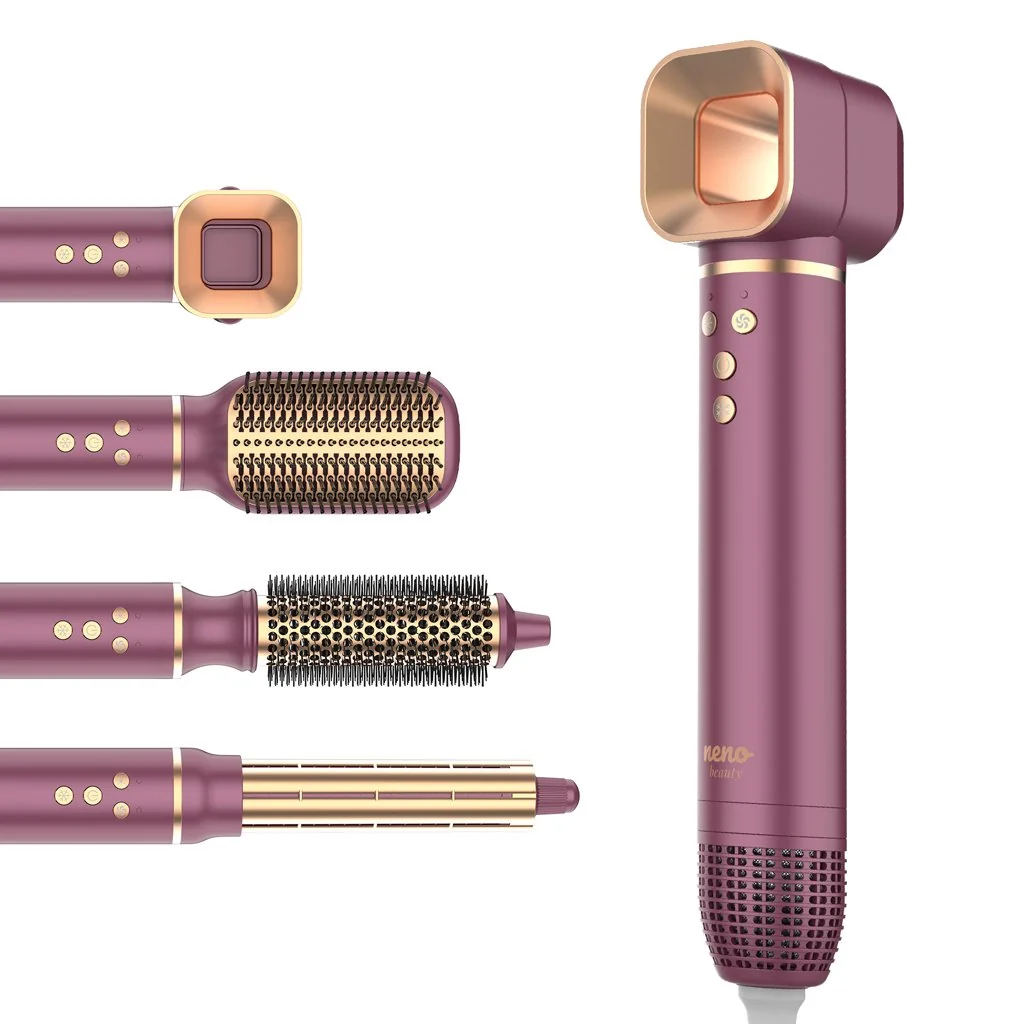 NENO Beauty Profesionální fén s ionizací a kulmou Vio