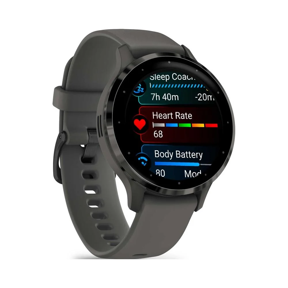 Garmin VENU 3S chytré hodinky Pebble Gray/Slate