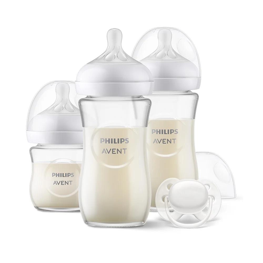 Philips Avent Natural Response Novorozenecká startovní sada SCD878/11 skleněná