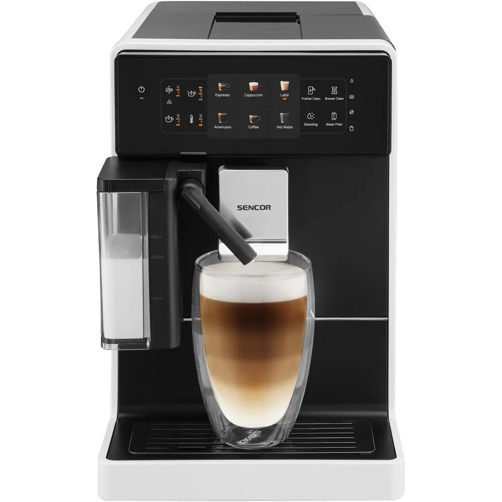 SENCOR SES 9301WH Espresso automatický kávovar bílý