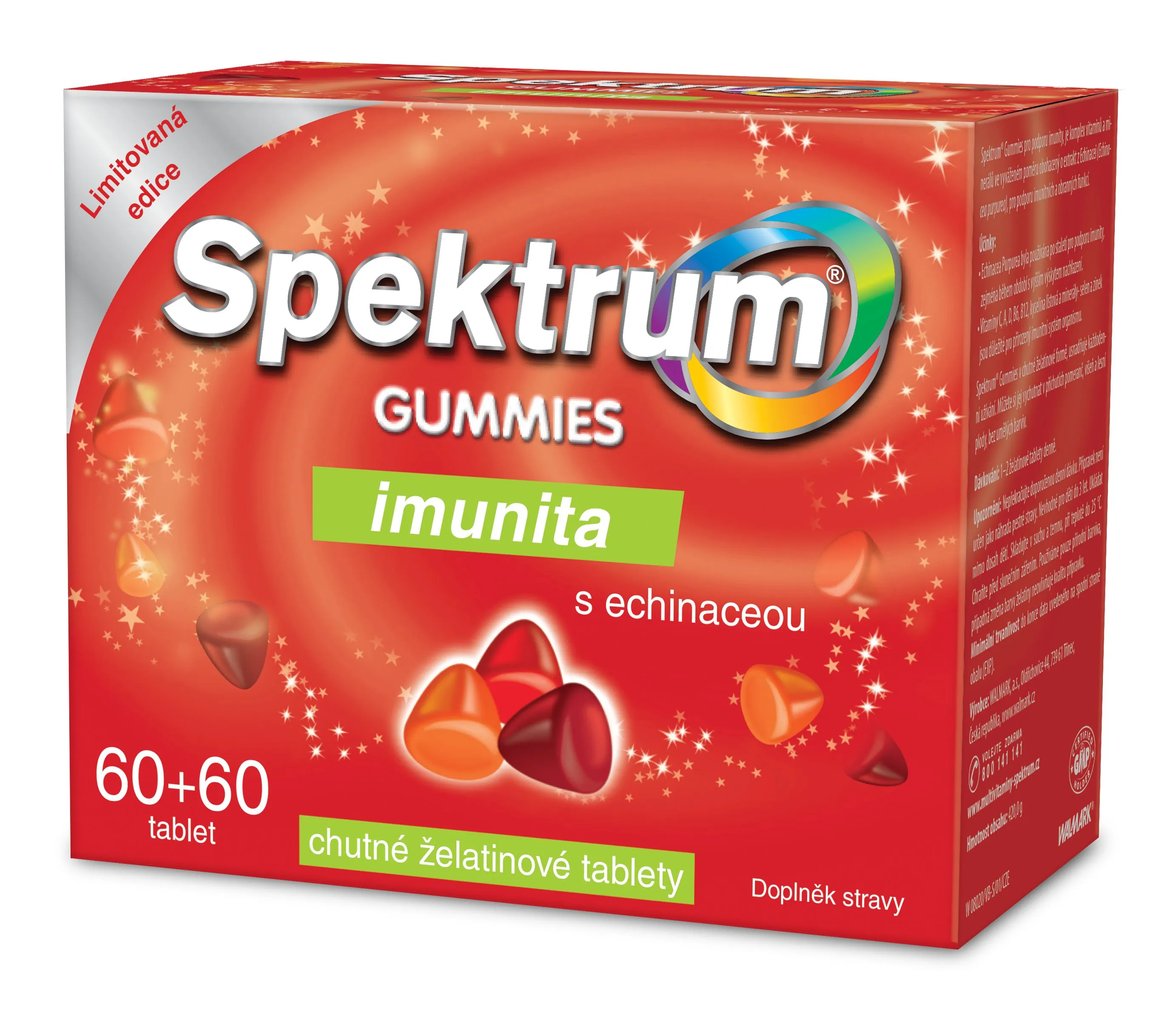 Spektrum Gummies Imunita s echinaceou 60+60 tablet