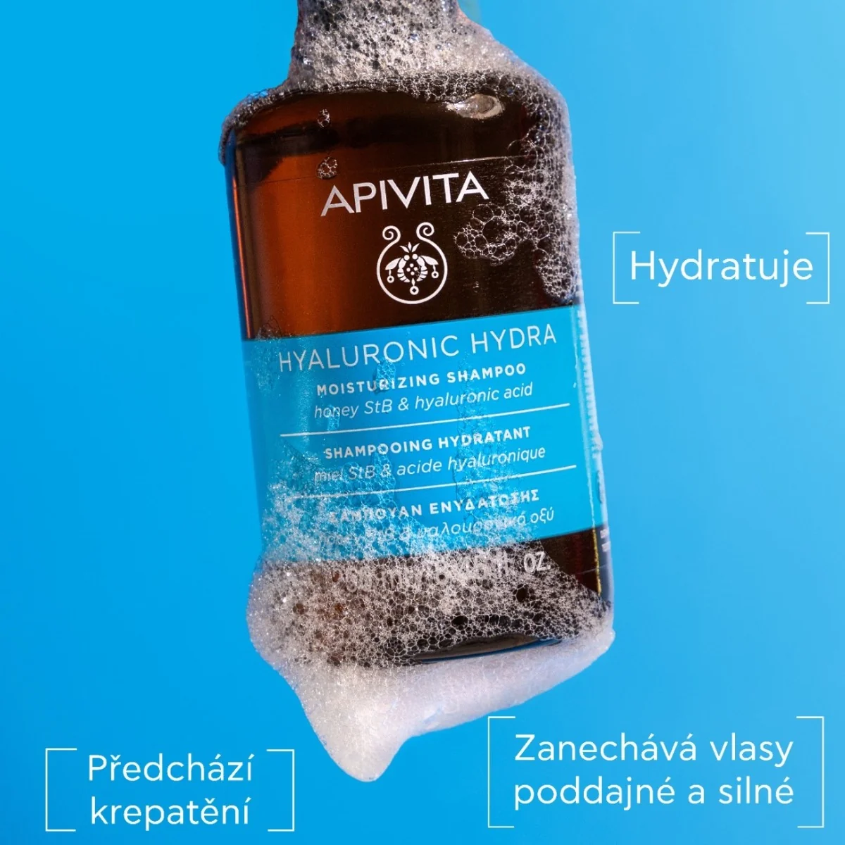 APIVITA Hyaluronic Hydra hydratační šampon 250 ml