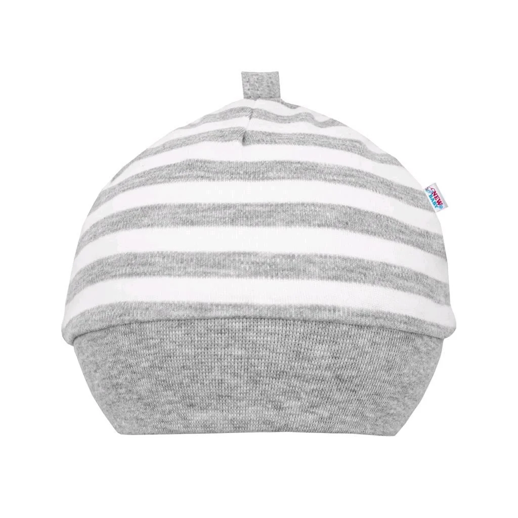New Baby Kojenecká bavlněná čepička  Zebra exclusive, vel. 80 (9-12m) 
