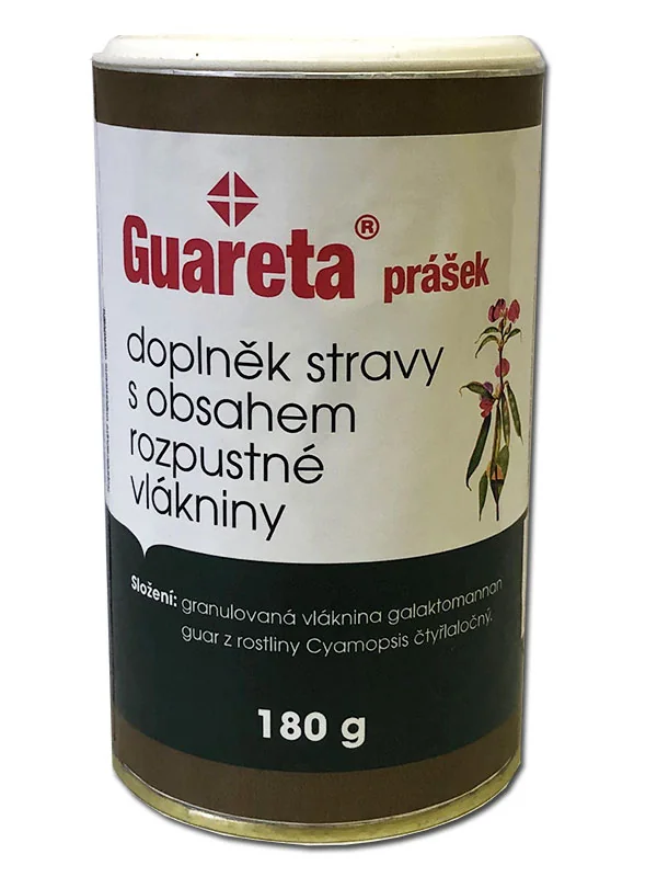 Guareta Prášek s obsahem rozpustné vlákniny 180 g