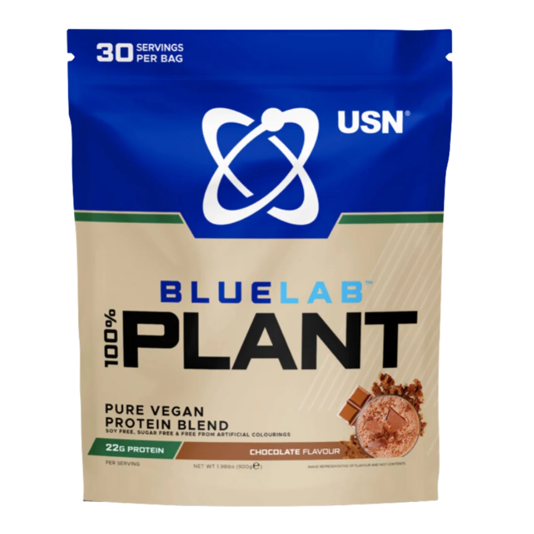 USN 100% Plant Protein 900g - jahoda