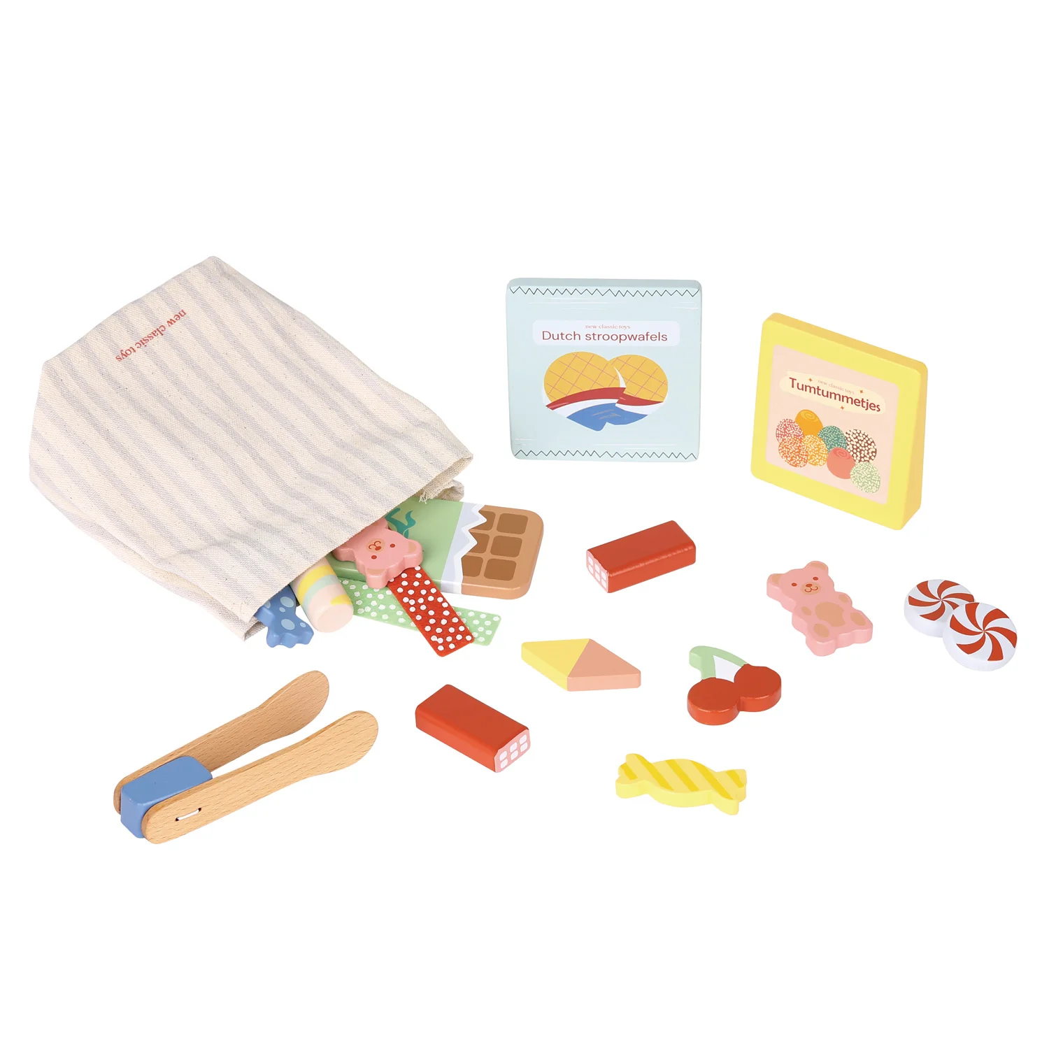 New Classic Toys Dřevěná sada - cukrovinky