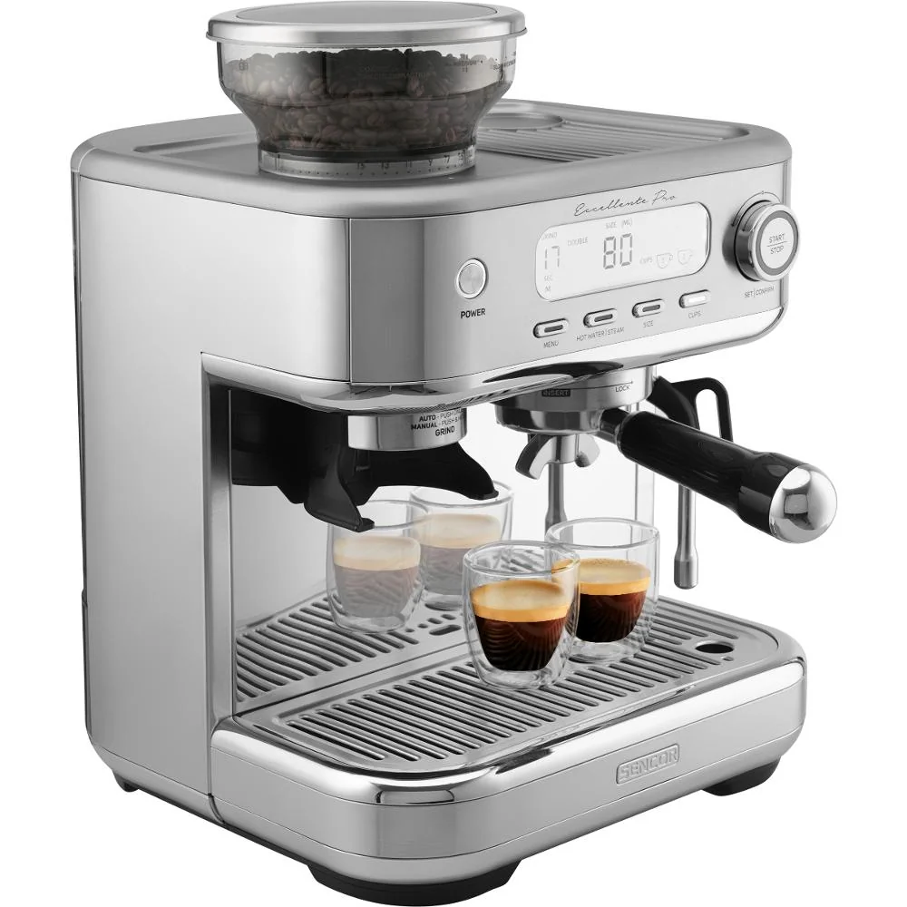 SENCOR SES 6050SS Espresso pákový kávovar stříbrný